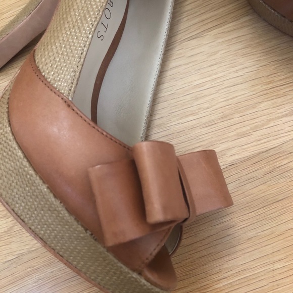 NWT Leather peep-toe high heels - Picture 9 of 11